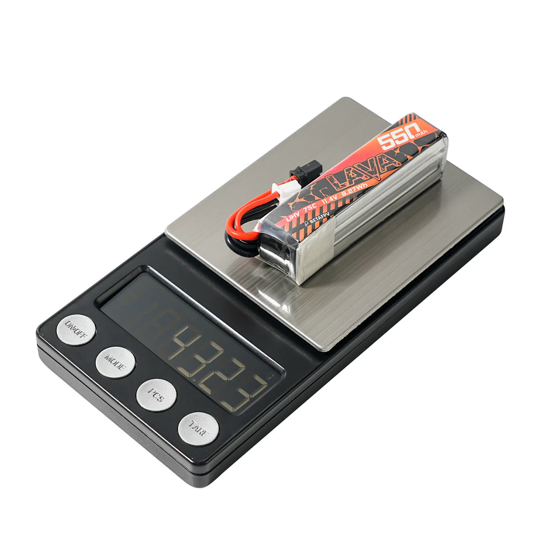 LAVA 2S/3S/4S 550mAh 75C Battery (2PCS)