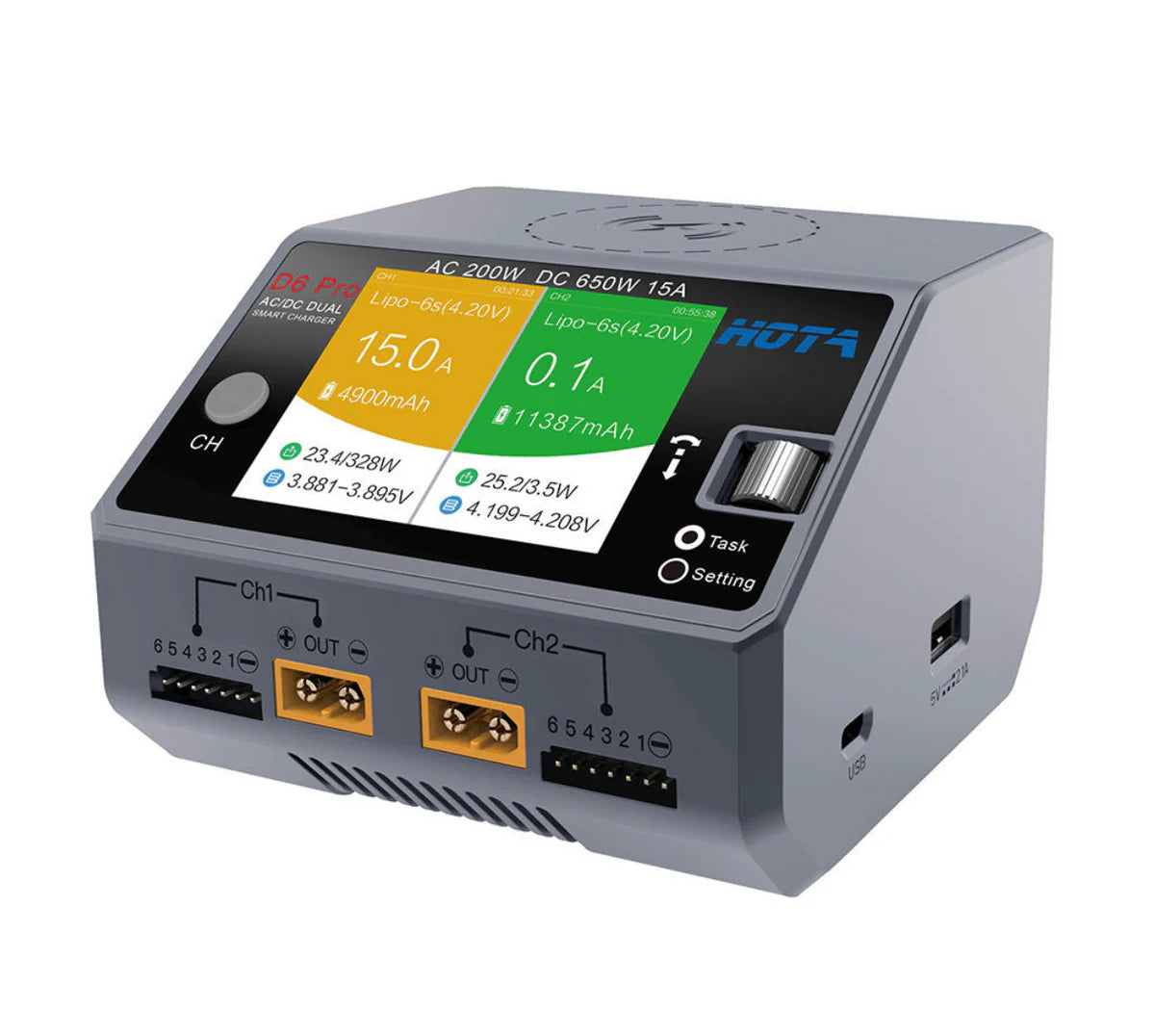 HOTA D6 PRO Charger
