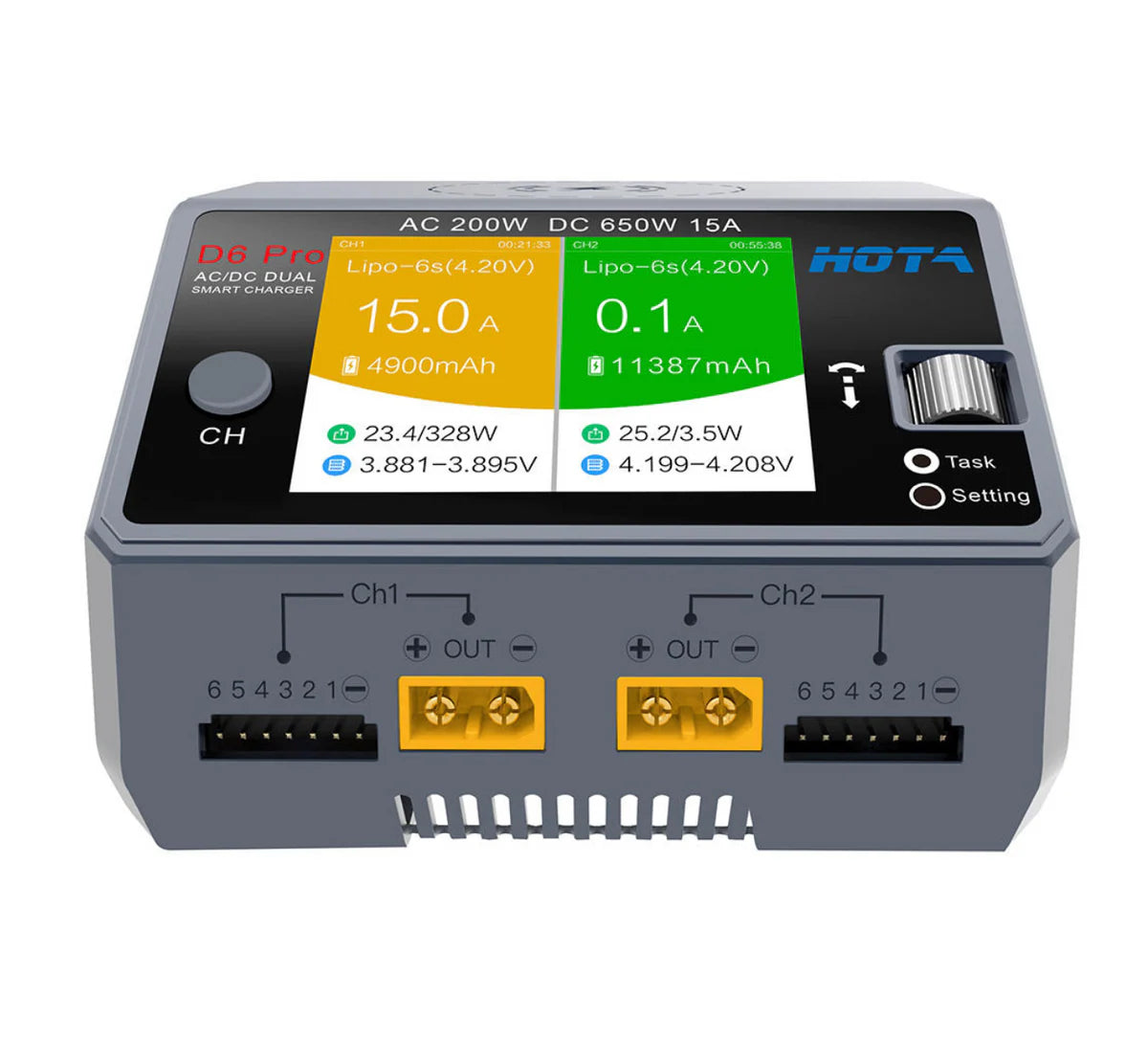 HOTA D6 PRO Charger
