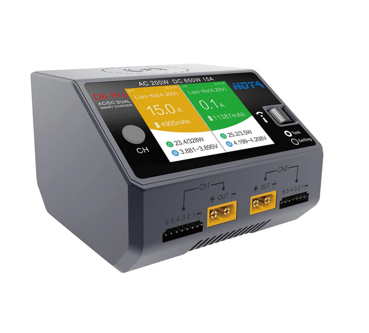 HOTA D6 PRO Charger